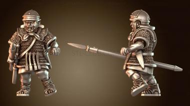 3D модель РИМСКАЯ КОПЕЙНАЯ ПЕХОТА (STL)