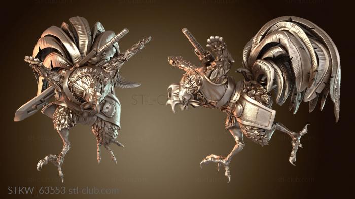 Атака когтей воина-петуха