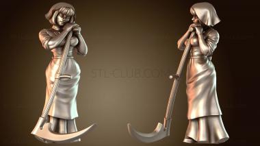 3D модель Розалия Женщина-Жнец (STL)