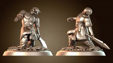 3D модель Рот Личинка Зомби (STL)