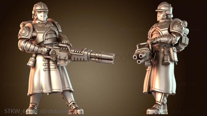 Сменный отряд тяжелого бластерного оружия