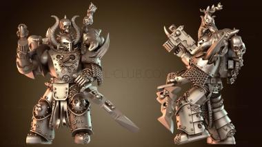 3D модель Гнилой Космический Воин, Начинающий Чемпион (STL)