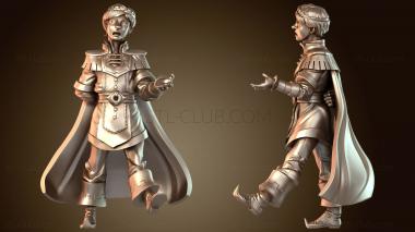 3D модель Королевский двор Принцесса Элегант (STL)