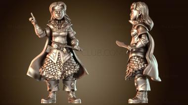 3D модель Королева королевского двора достойна (STL)