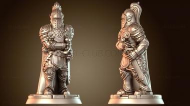 3D модель Командир Королевской гвардии Дин (STL)