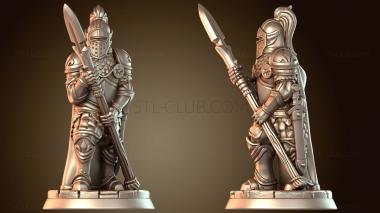 3D модель Королевская гвардия Копье вперед (STL)