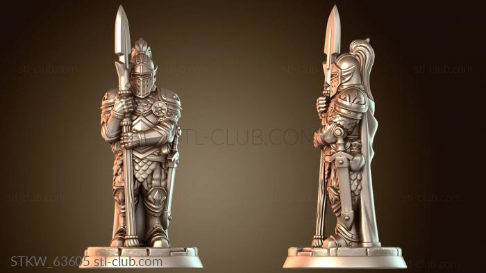 Military Королевская гвардия стоит