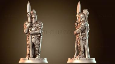3D модель Королевская гвардия стоит (STL)