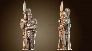 3D модель Королевская гвардия стоит героически (STL)