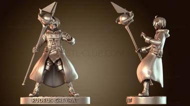 3D модель Рудэус Грейрат Мушоку Тенсей Серик (STL)