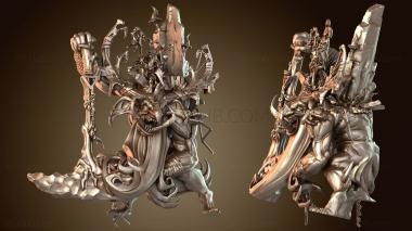 3D модель Рунический герой-горец (STL)