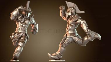 3D модель Спецназ «Бегун» (STL)