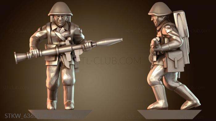 Military Бегущая пехота с РПГ