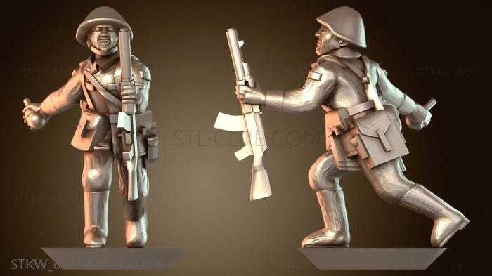 Military Бег, метание гранаты, нападение