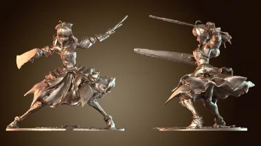 3D модель Фигурка Сейбер Лили Дистант Авалон (STL)