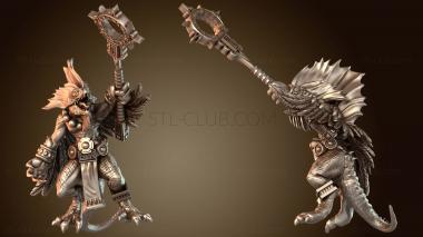 3D модель Священный стигозавр ЖИВОПИСНЫЙ (STL)