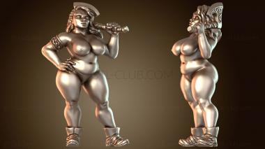 3D модель Сага Альфхильд Северянка Альтернативный вариант кинозвезды (STL)