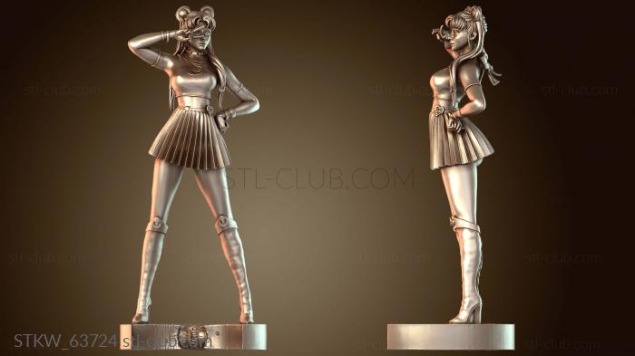 Military Сейлор Мун Фиан Бант