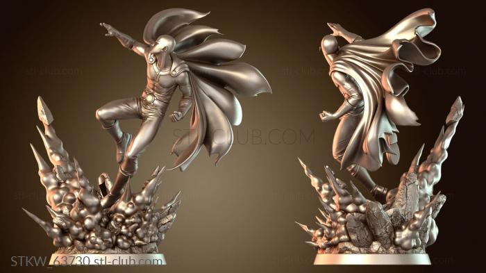 Сайтама против Борос Ванпанчмен