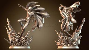 3D модель Сайтама против Борос Ванпанчмен (STL)