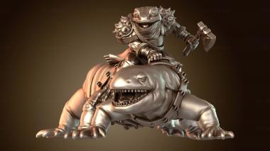 3D модель Саламадер Райдера Закаленный (STL)