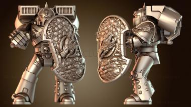 3D модель Саламандры Закаленные Штурмовые Десантники (STL)