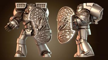 3D модель Саламандры Штурмовые Десантники Молодая Кровь (STL)