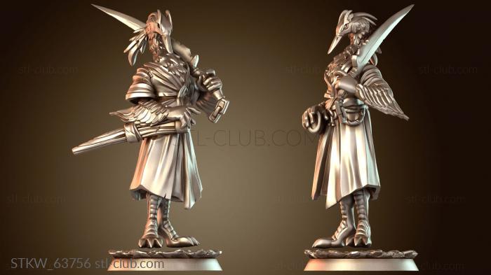 Military Самурай Журавль Ронин