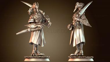 3D модель Самурай Журавль Ронин (STL)