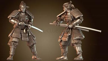 3D модель Шлем самурая (STL)