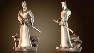 3D модель Самурай Джек (STL)