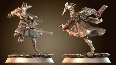 3D модель Самурай Куронин Ронин (STL)