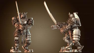 3D модель Самурай Титан Лазер (STL)