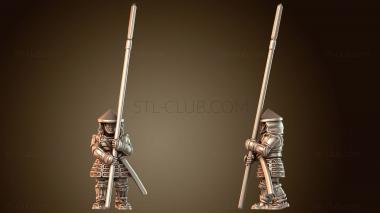 3D модель Самурайское военное дело (STL)