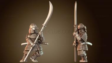 3D модель Дисциплинированное военное дело самураев (STL)