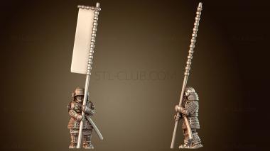 3D модель Бесстрашный самурайский бой (STL)