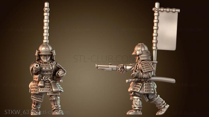 Military Самурай Храбрый Воин