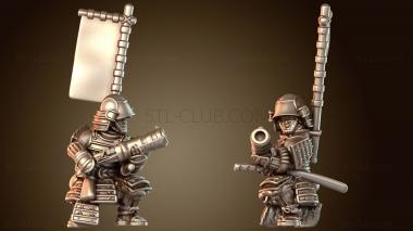 3D модель Самурайская война: непреклонность (STL)