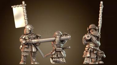 3D модель Война самураев продолжается (STL)