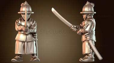 3D модель Преданный эгиде самурайской войны (STL)