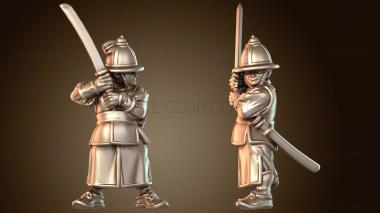 3D модель Samurai Warfare Aegis Keen (STL)