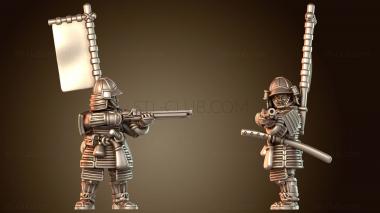 3D модель Самурайская война C (STL)