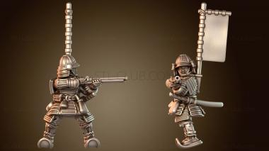 3D модель Самурайская война D (STL)