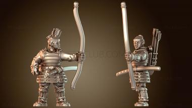 3D модель Samurai Warfare АСИГАРУ ЛУЧНИК Свифт (STL)