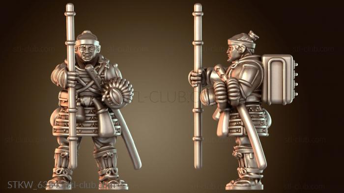 Military Самурайская война АСИГАРУ Боец