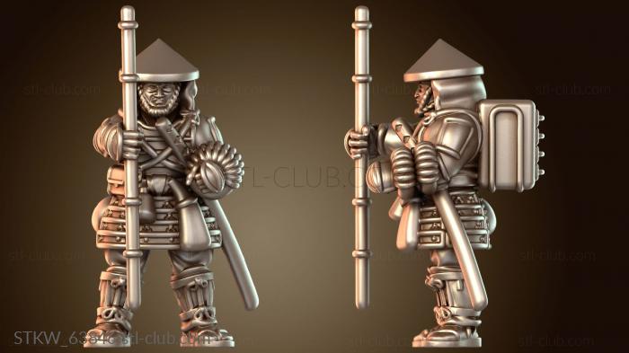 Military Защитник Samurai Warfare АСИГАРУ