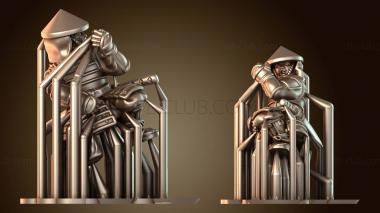 3D модель Samurai Warfare АСИГАРУ МОДУЛЬНЫЙ (STL)