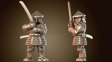 3D модель Чемпион Samurai Warfare ASHIGARU Sword (STL)