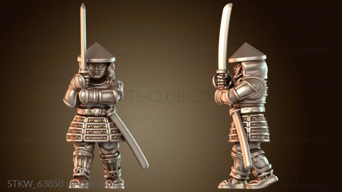 Military Самурайская война АСИГАРУ МЕЧ Доблестный