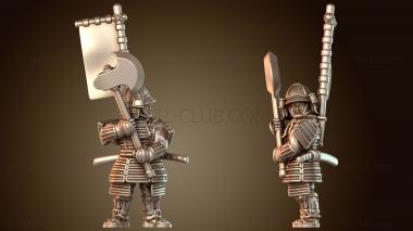 3D модель САМУРАЙСКИЙ ТОПОР ВОЙНЫ (STL)